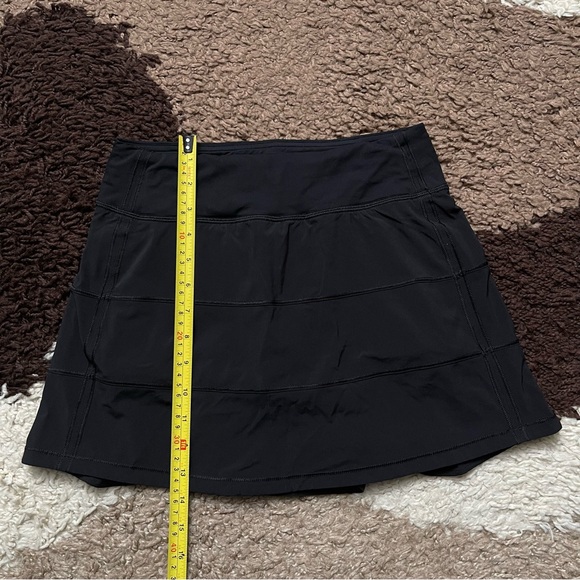 TALL Lululemon Pace Rival Skirt Sz 2 *4-way Stretch 15" In 
Black - Picture 7 of 11